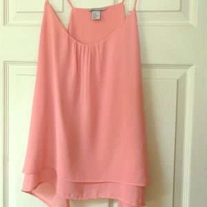 Cami in blush pink with delicate straps